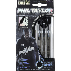 Target Phil Taylor Power 8Zero Black Titanium Steel Dart Steeltip Darts 22 g