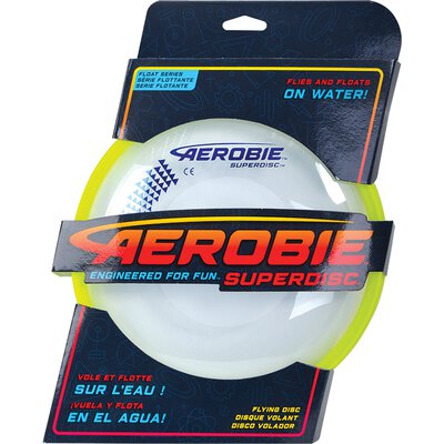 Aerobie Superdisc Wurfscheibe Frisbee Gelb