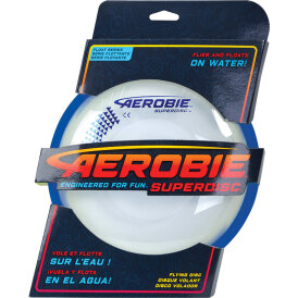 Aerobie Superdisc Wurfscheibe Frisbee Blau