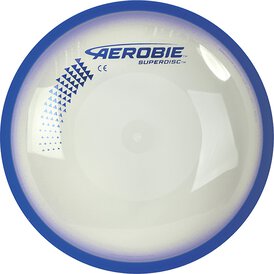 Aerobie Superdisc Wurfscheibe Frisbee Blau