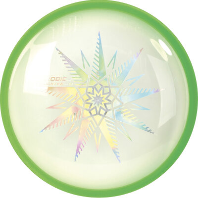 Aerobie Skylighter Disk Grün LED Wurfring Frisbee mit Licht Beleuchtung Wurfscheibe