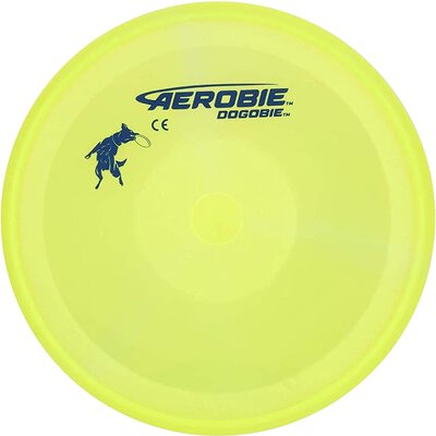 Aerobie Dogobie Disk Flugscheibe Wurfscheibe für Hunde Gelb