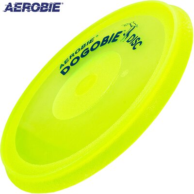 Aerobie Dogobie Disk Flugscheibe Wurfscheibe für Hunde Gelb