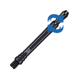 Target Power Phil Taylor Titanium Gen 4 Shafts Black Generation 4 M Mittel