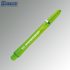 Harrows Supergrip Shaft mit Ring M Mittel Grün