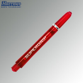 Harrows Supergrip Shaft mit Ring M Mittel Rot