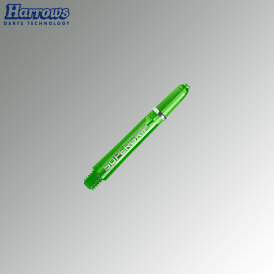 Harrows Supergrip Shaft mit Ring S Kurz Grün