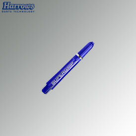 Harrows Supergrip Shaft mit Ring S Kurz Blau