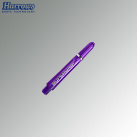 Harrows Supergrip Shaft mit Ring S Kurz Dunkel Lila