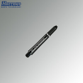 Harrows Supergrip Shaft mit Ring S Kurz Schwarz/Silber