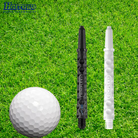 Harrows Dimplex Shaft mit Aluminium Ring Golfball Technologie S Kurz Schwarz
