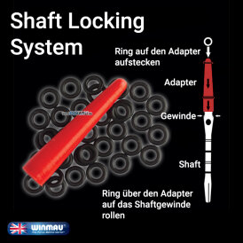 Winmau Shaft Locking System