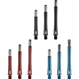 Target S-Line Shafts Aluminium Dartshafts mit drehendem Top in 3 Längen/3 Farben 
