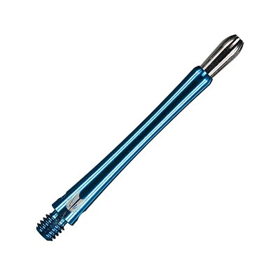Target Grip Style Shaft Aluminium Schaft mit wechselbarem Top M Mittel Blau