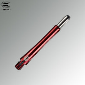 Target Grip Style Shaft Aluminium Schaft mit wechselbarem Top IM Intermediate Rot
