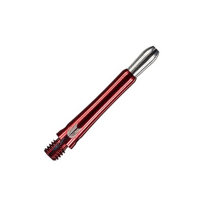 Target Grip Style Shaft Aluminium Schaft mit wechselbarem Top S Kurz Rot