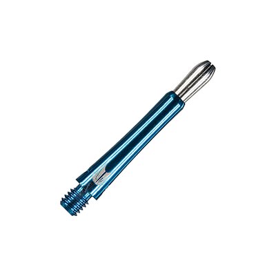 Target Grip Style Shaft Aluminium Schaft mit wechselbarem Top S Kurz Blau