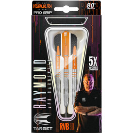 Target Steel Darts Raymond van Barneveld RVB80 Steeltip Dart Steeldart