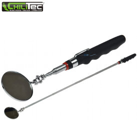 Teleskop Pick-Up Werkzeug Set mit LED Leuchte, Inspektionsspiegel Spiegel Heber  und Pick Up Werkzeug