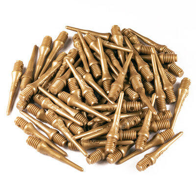 Evolution Original EVO Dartspitzen 2BA lang Softtips Soft Tips long Gold 500 Stück