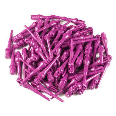 Evolution Original EVO Dartspitzen 2BA lang Softtips Soft Tips long Lila 500 Stück