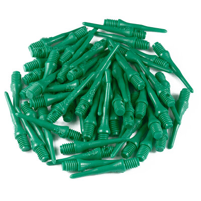 Evolution Original EVO Dartspitzen 2BA lang Softtips Soft Tips long Grün 500 Stück