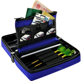 one80 Dart Double Dartbox Dart Case Box Blau
