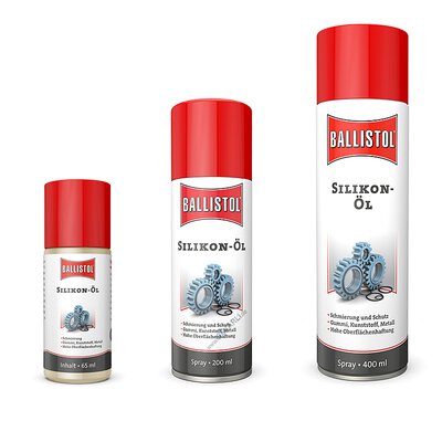 Ballistol Silikon Ölspray Spraydose in verschiedenen Größen