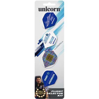 Unicorn Gary Anderson Flights Set Flight Selector Kit