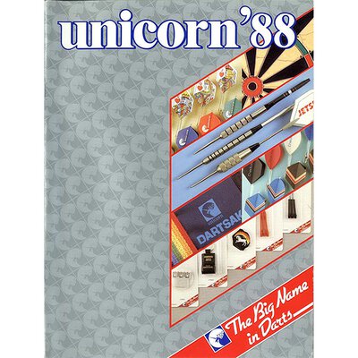 unicorn Book of Darts Haupt- Katalog 1988