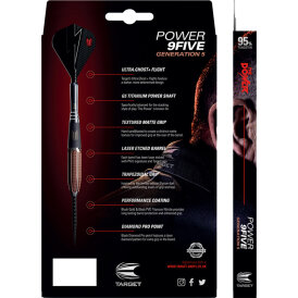 Target Steel Darts Phil Taylor Power 9Five G5 Generation 5 Steeltip Darts Steeldart 24 g