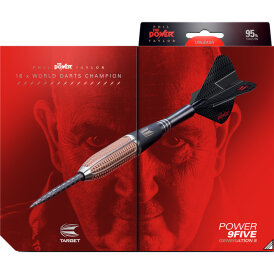 Target Steel Darts Phil Taylor Power 9Five G5 Generation 5 Steeltip Darts Steeldart 26 g