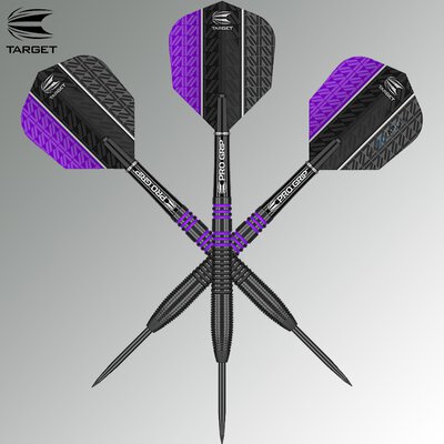Target Steel Darts Vapor8 Black Purple 2018 Steeltip Darts Steeldart