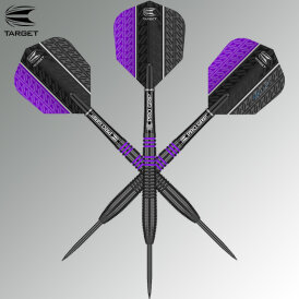 Target Steel Darts Vapor8 Black Purple Steeltip Darts Steeldart 21 g