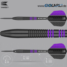 Target Steel Darts Vapor8 Black Purple Steeltip Darts Steeldart 21 g
