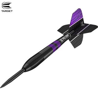 Target Steel Darts Vapor8 Black Purple Steeltip Darts Steeldart 23 g