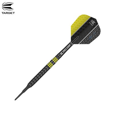 Target Soft Darts Vapor8 Black Yellow Softtip Darts Softdart 19 g