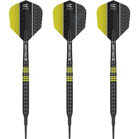 Target Soft Darts Vapor8 Black Yellow Softtip Darts...