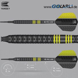 Target Soft Darts Vapor8 Black Yellow Softtip Darts Softdart 19 g