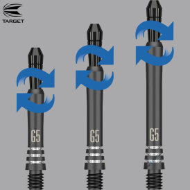 Target Power Phil Taylor Titanium Gen 5 Shafts Generation 5