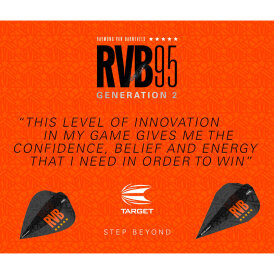 Target RVB Raymond van Barneveld Gen 2 Generation 2 Ultra Ghost+ Dart Flight verschiedene Flightformen Design 2018