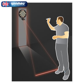 Winmau Dart Laser Oche Abwurflinie Dart Abstandslinie