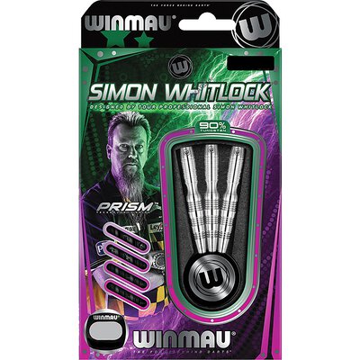 Winmau Soft Darts Simon Whitlock Silver Silber Softtip Dart Softdart 90% Tungsten