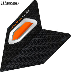Harrows Velos Dart Flight mit Raketenflügel Aerodynamik Orange