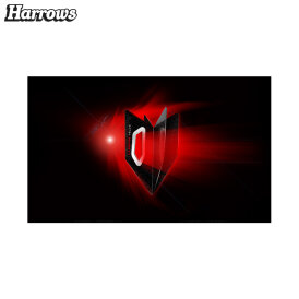 Harrows Velos Dart Flight mit Raketenflügel Aerodynamik Orange