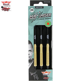 BULLS Soft Darts Bull´s powered by Shot Darts Max Hopp Brass Messing Softtip Darts Softdart 20 g