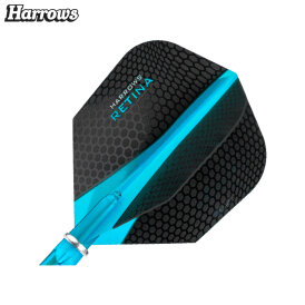 Harrows Retina Dart Flight speziell laminiert Transparent 5501