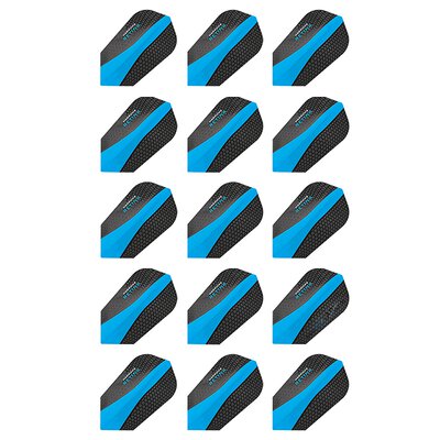 Harrows Retina Dart Flight speziell laminiert 5 Stück 3er Sätze Blau 5506 Slim