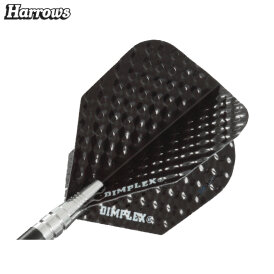 Harrows Dimplex Dart Flight speziell laminiert 4 Stück 3er Sätze Weiß 1407
