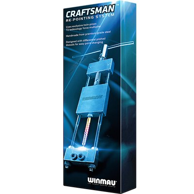 Winmau Dart Repointer Craftsman Re-Pointing System Dartspitzen- Entferner Einpresser